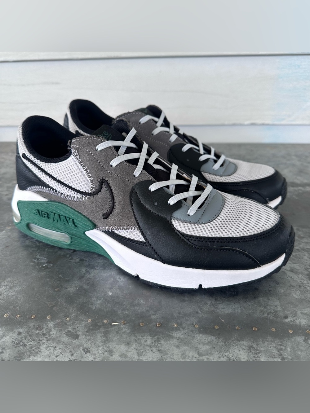 Nike Air Max Excee Mens 11 Black Gorge Green Athletic Shoes CD4165–018